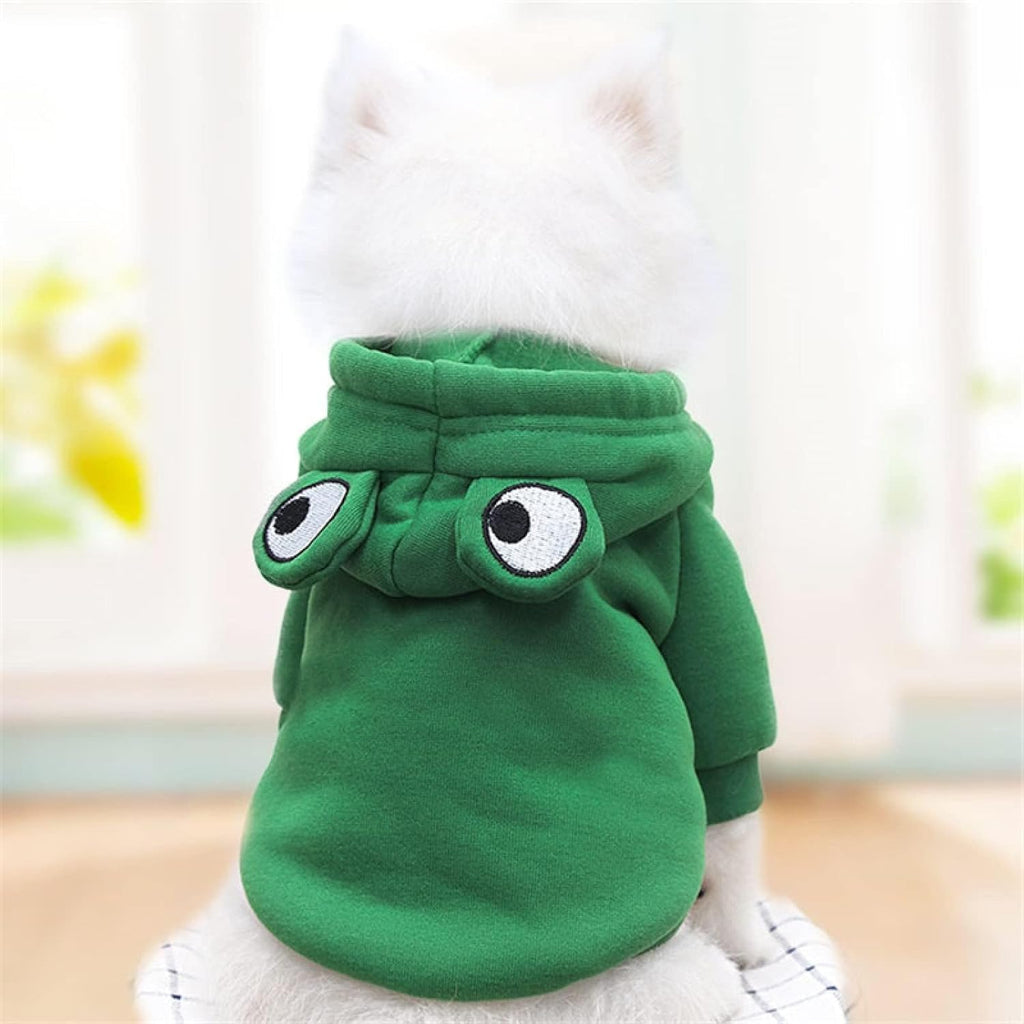 Maruomiki - Sudadera con capucha para perro con forro polar cálido...