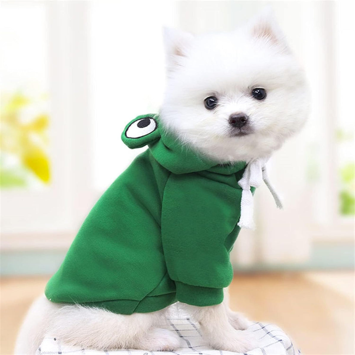 Maruomiki - Sudadera con capucha para perro con forro polar cálido...