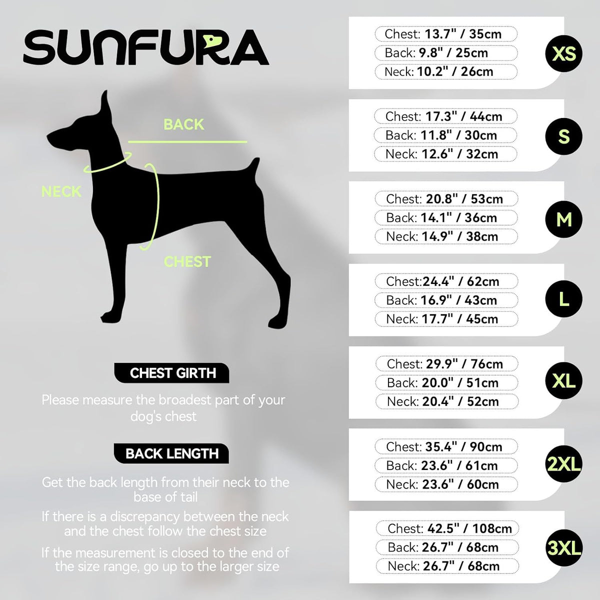 SUNFURA Abrigo para perro pequeño con arnés integrado, chaqueta cál...