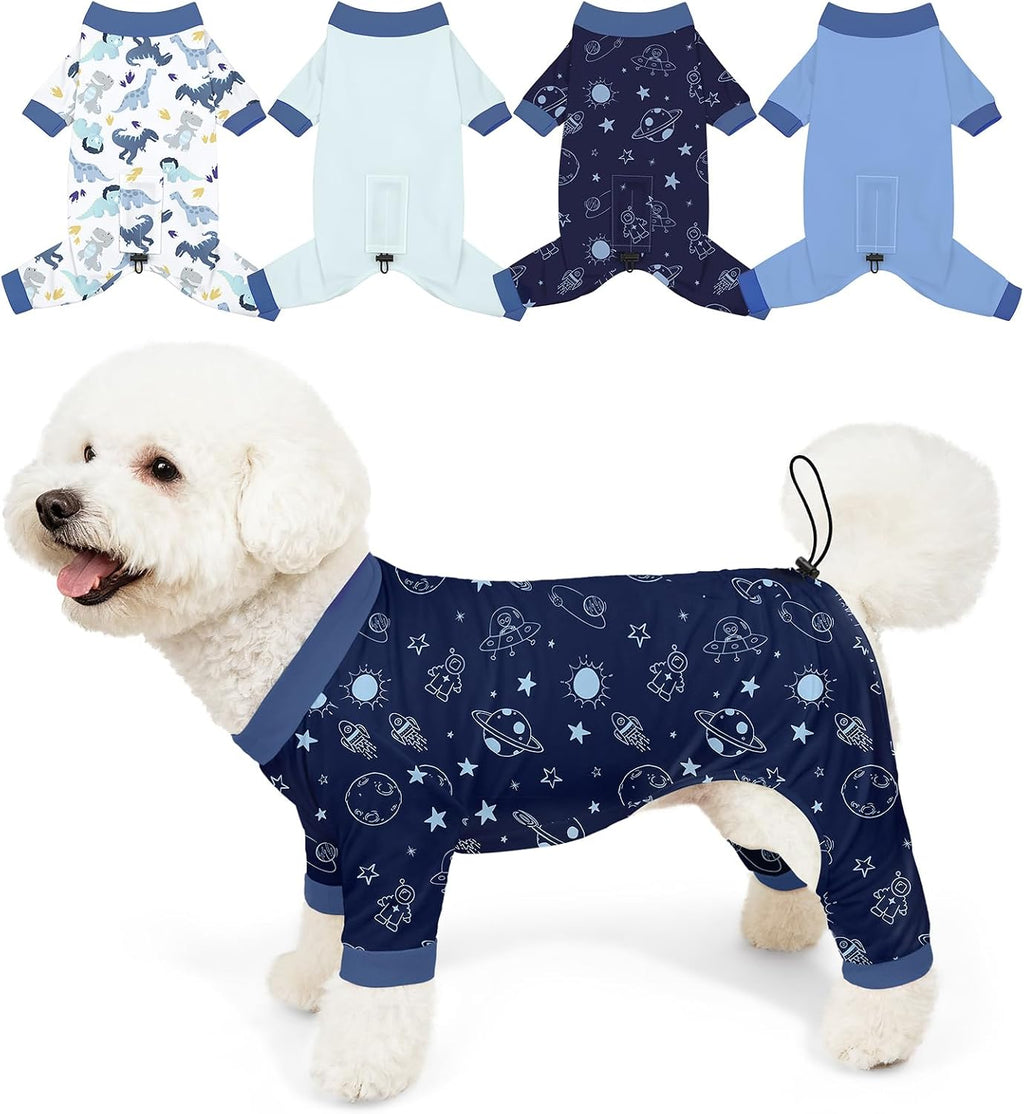 Bienbee Pijamas para Perros, Paquete de 4 Pijamas Lindos y Suaves p...