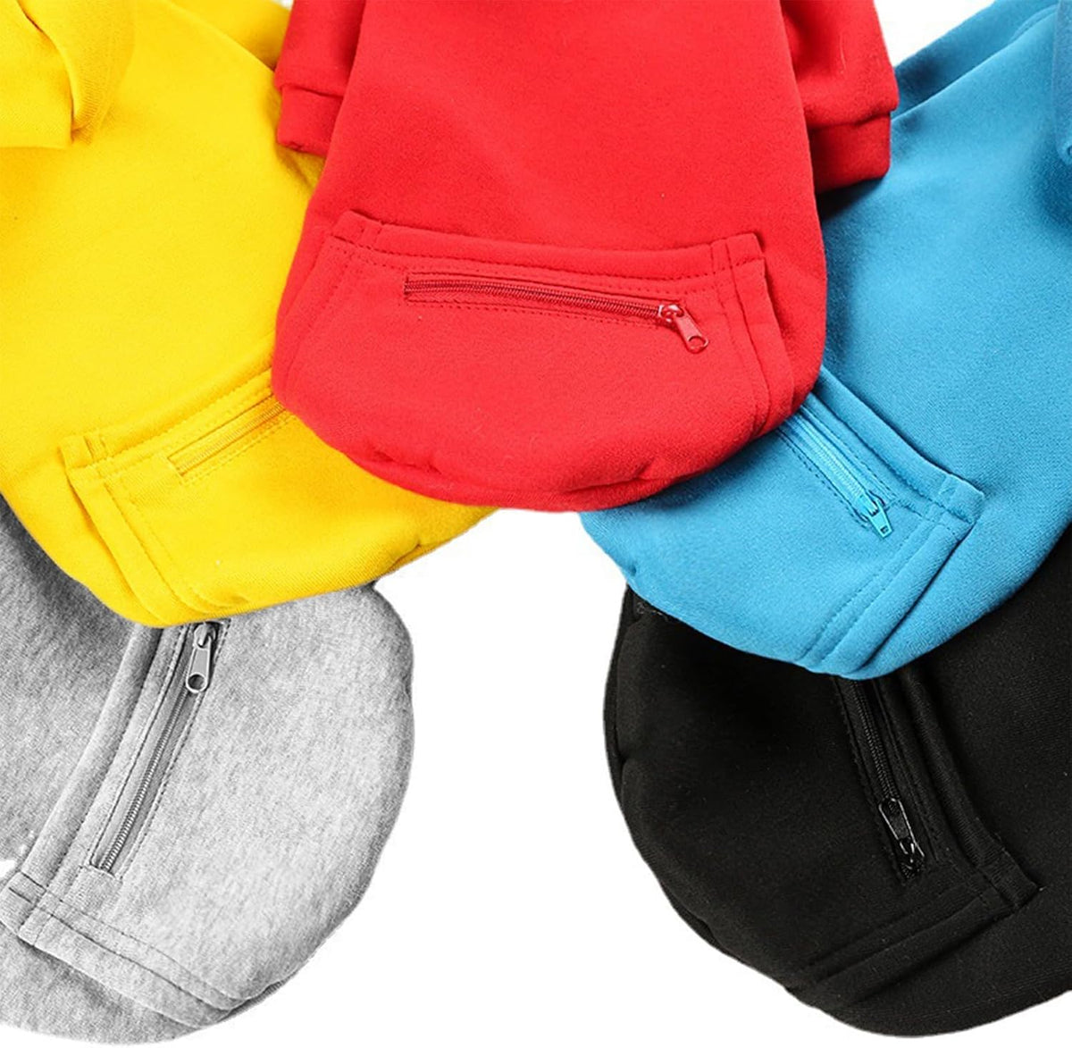Jecikelon Abrigo para Perro de Clima Frío para Mascotas con Bolsill...
