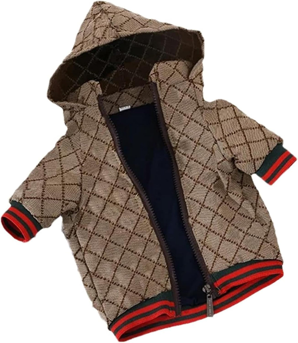 HQREA - Sudadera con capucha para perro, chaqueta de invierno de lu...