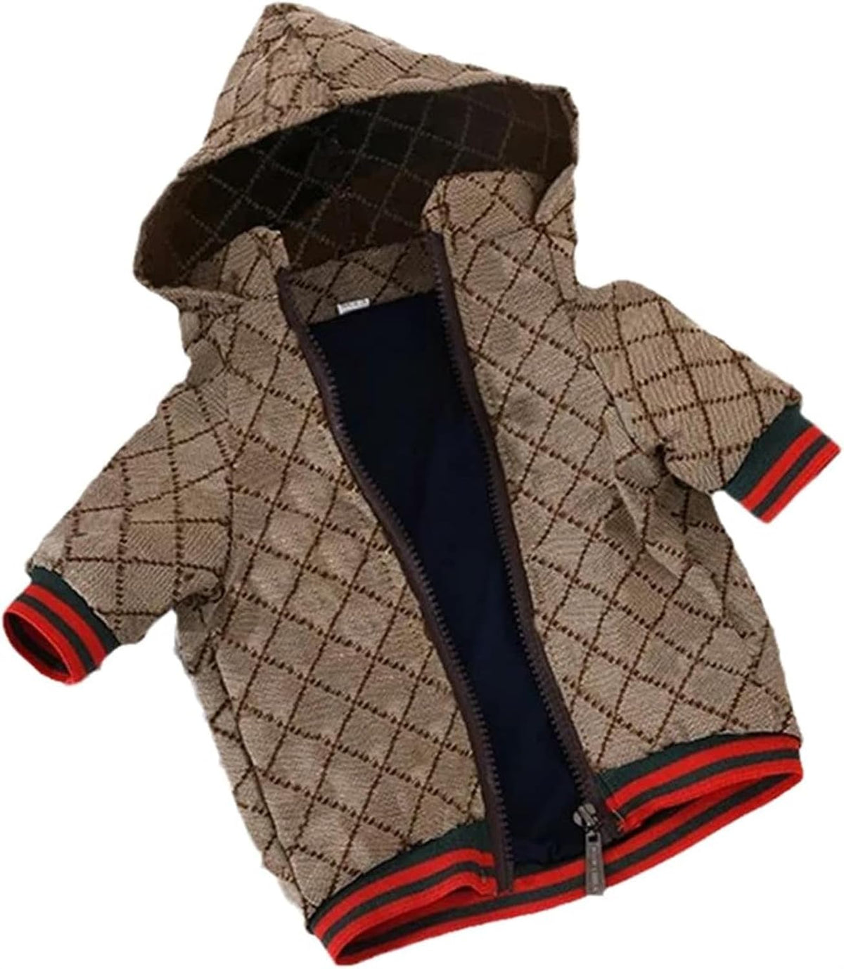 HQREA - Sudadera con capucha para perro, chaqueta de invierno de lu...