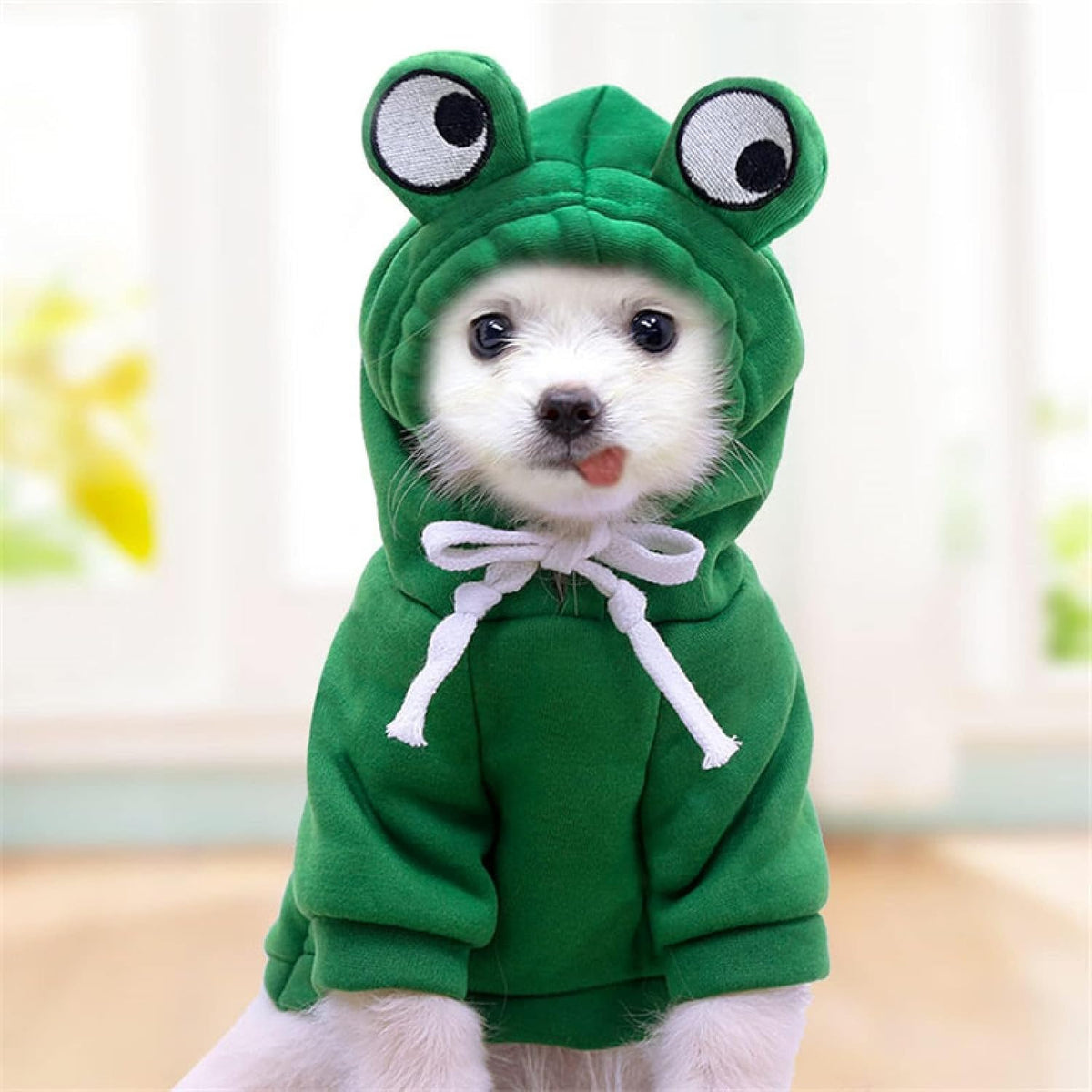 Maruomiki - Sudadera con capucha para perro con forro polar cálido...
