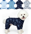 XPUDAC Paquete de 4 pijamas para perros, ropa suave para cachorros...