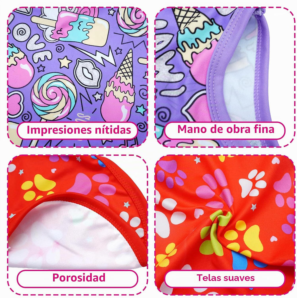 JpGdn - 8 camisetas para perro para niña, talla XL, camiseta sin ma...