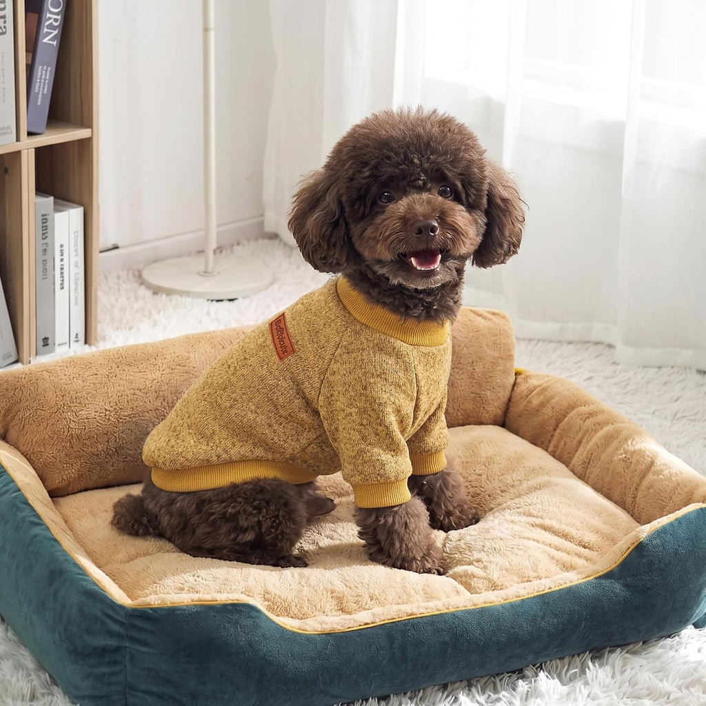 BAOBICUTE Paquete de 3 suéteres para perros pequeños, niñas y niños...