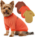 BAOBICUTE Paquete de 3 suéteres para perros pequeños, niñas y niños...