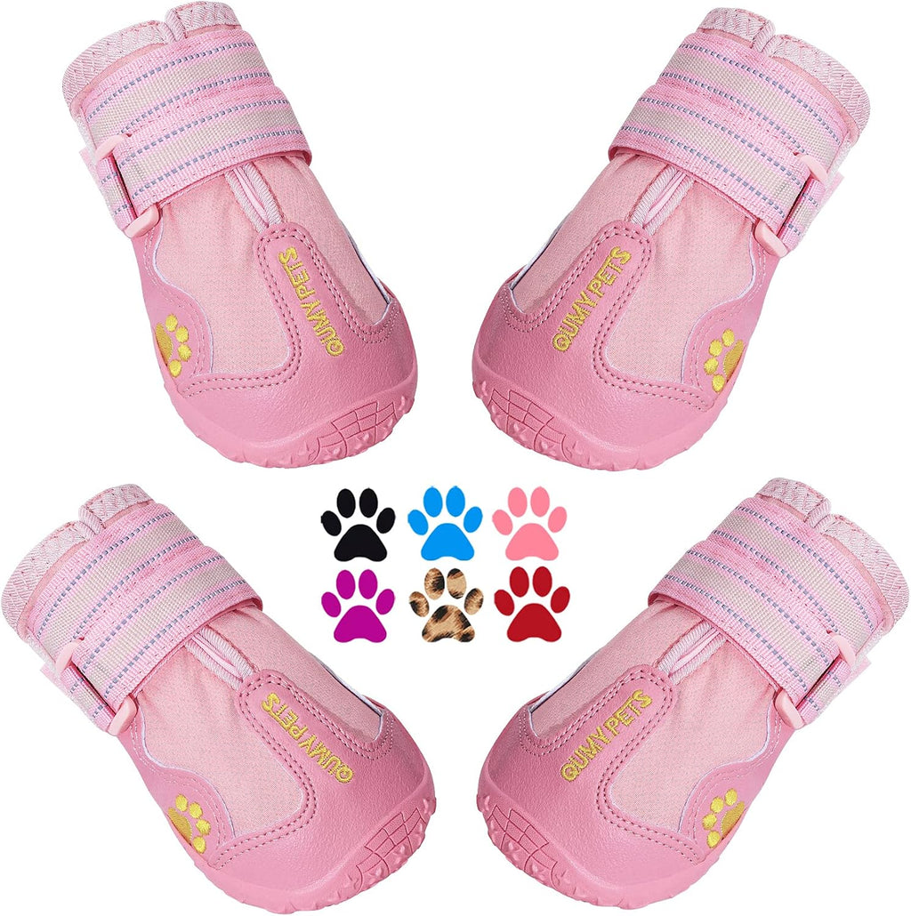 QUMY - Zapatos para perros grandes, botas medianas para perros y pr...