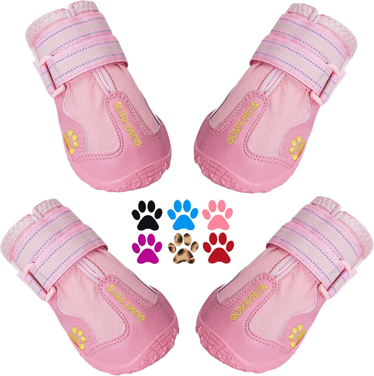 QUMY - Zapatos para perros grandes, botas medianas para perros y pr...