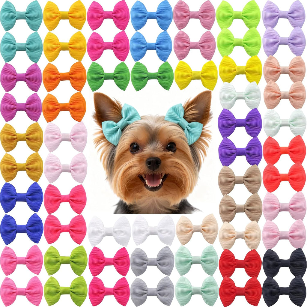 QingHan Lazos para el pelo para perros pequeños \u2013 Lazos para m...