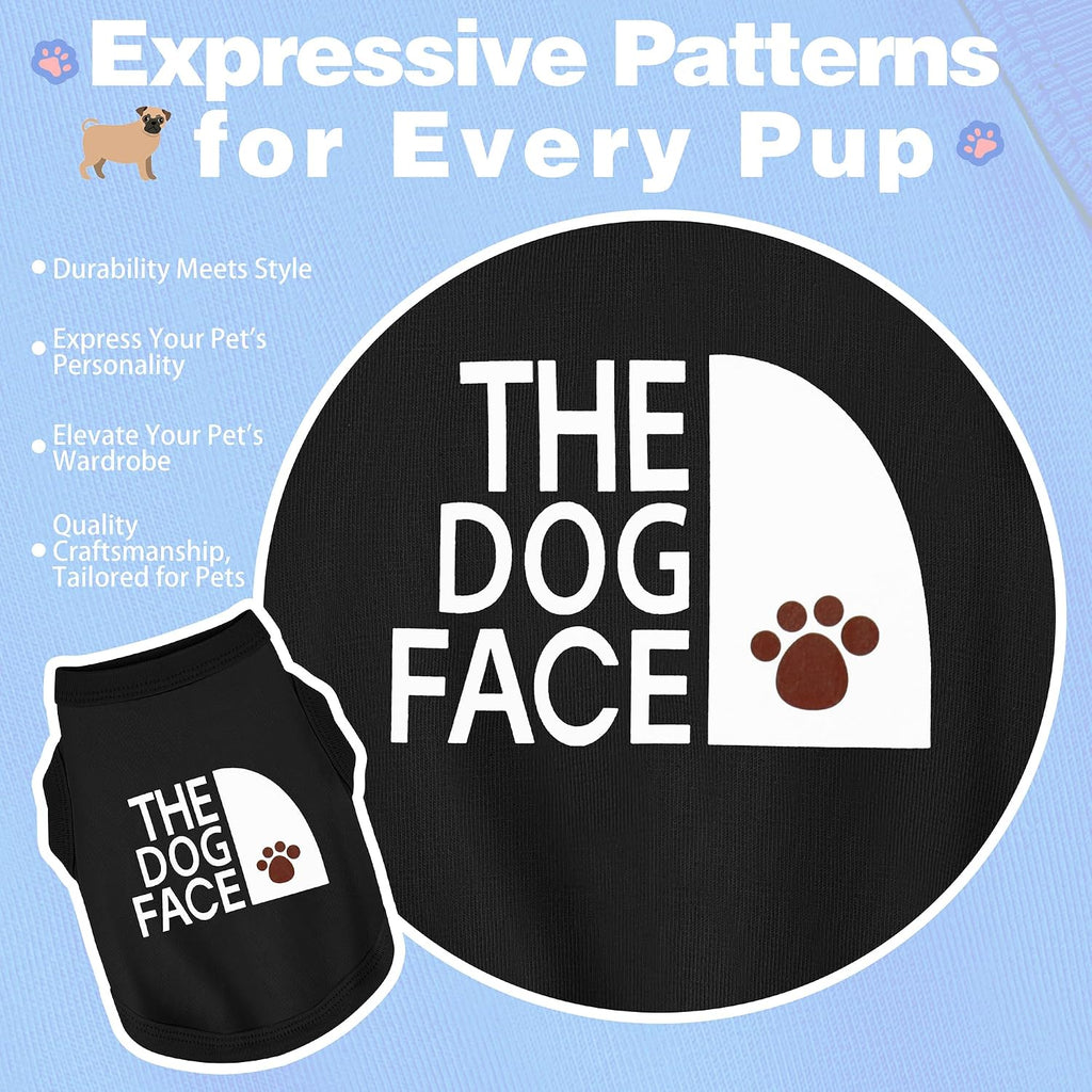 Personality Canine Attire: Ropa de perro de algodón suave y ligera...