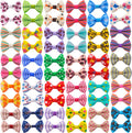 QingHan Lazos para el pelo de perro para cachorros pequeños: clips...